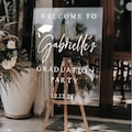 2025 Graduation Party Welcome Sign, Graduation Party Decor Sign, College Grad Sign,Graduation Decoration,Graduation Gifts,Class of 2025 Sign