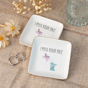 Personalized Long Distance Gifts,Leaving Home Gift,Gifts for Long Distance couples,Long Distance Relationship Gifts,Gifts for Girlfriend