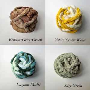 DIY No-Knit Chunky Blanket Kit with Video image 7