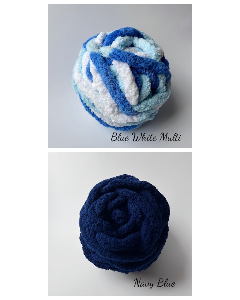 DIY No-Knit Chunky Blanket Kit with Video image 10