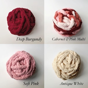 DIY No-Knit Chunky Blanket Kit with Video image 8