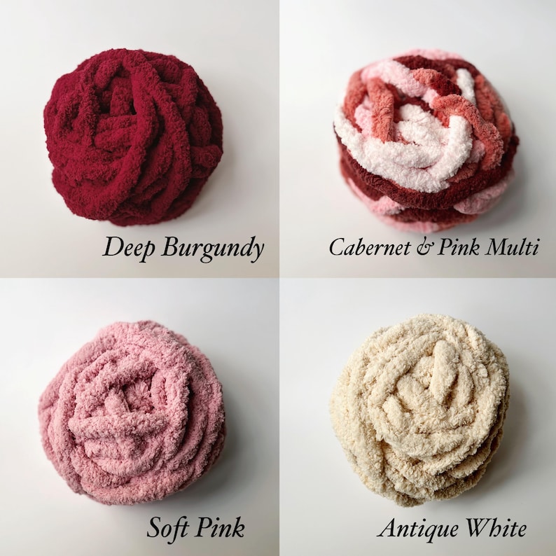 DIY No-Knit Chunky Blanket Kit with Video image 8