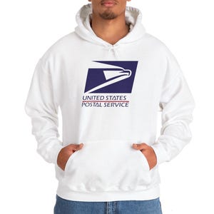 USPS Unisex Heavy Blend Sweatshirt, Postal Service Mail Carrier Gift, Mailman Hoodie, Postal Worker Clothing, Postal Employee Apparel