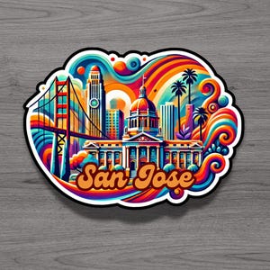 Santana Logo Sticker Decal - Rock N Roll, Latin Rock, Jazz, Fusion, Funk - 2.75 X 8 Inches