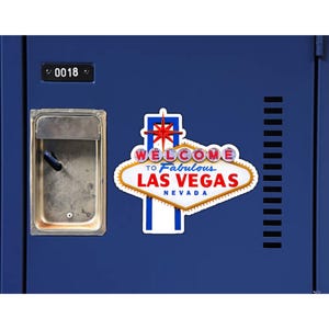 Willkommen in Las Vegas Nevada Kühlschrankmagnet oder Laptop Aufkleber Bild 4