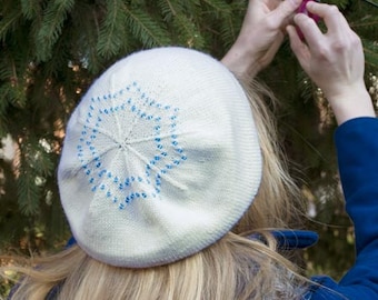 Stardust Cap Knitting Pattern - PDF