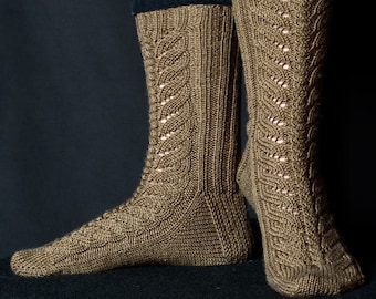 Terra Firma Sock Knitting Pattern - PDF