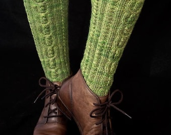 Strange Orbit Socks Knitting Pattern - PDF