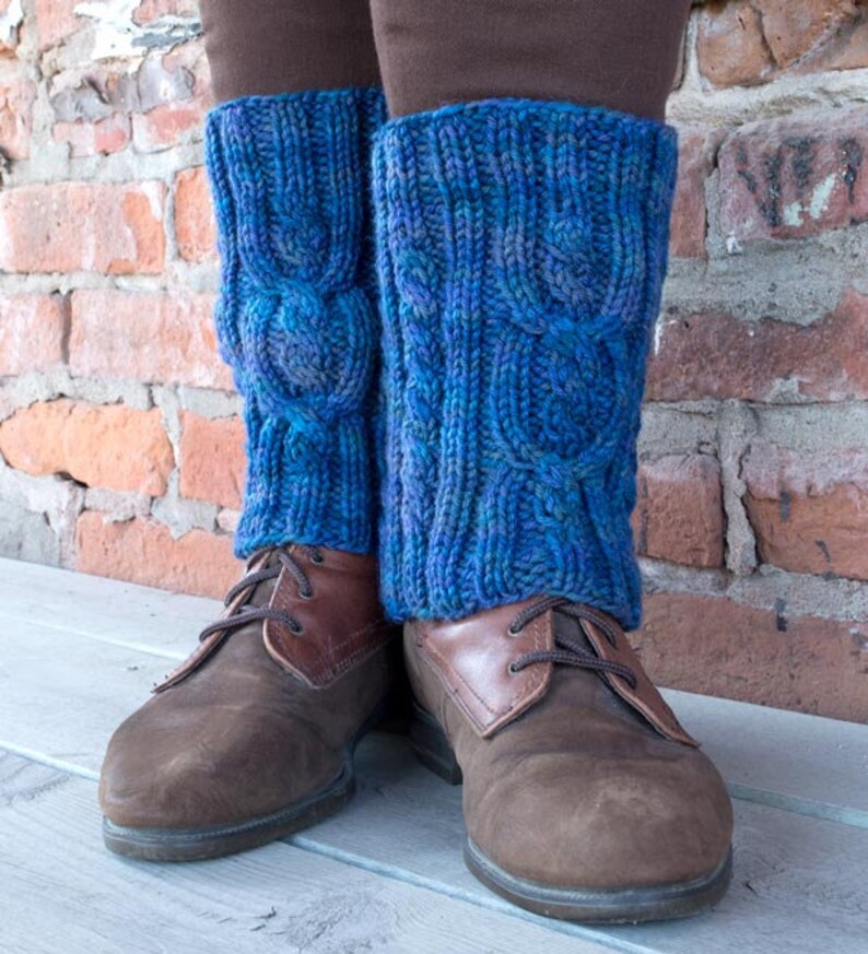 Wild Boot Gaiter Knitting Pattern PDF Etsy