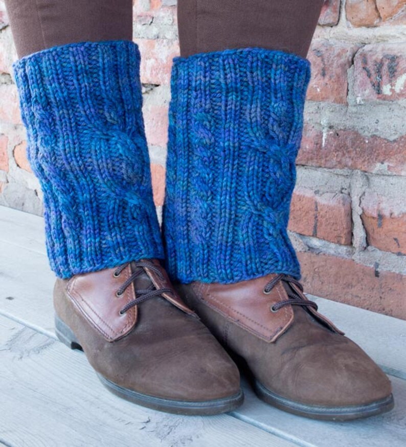 Wild Boot Gaiter Knitting Pattern PDF Etsy