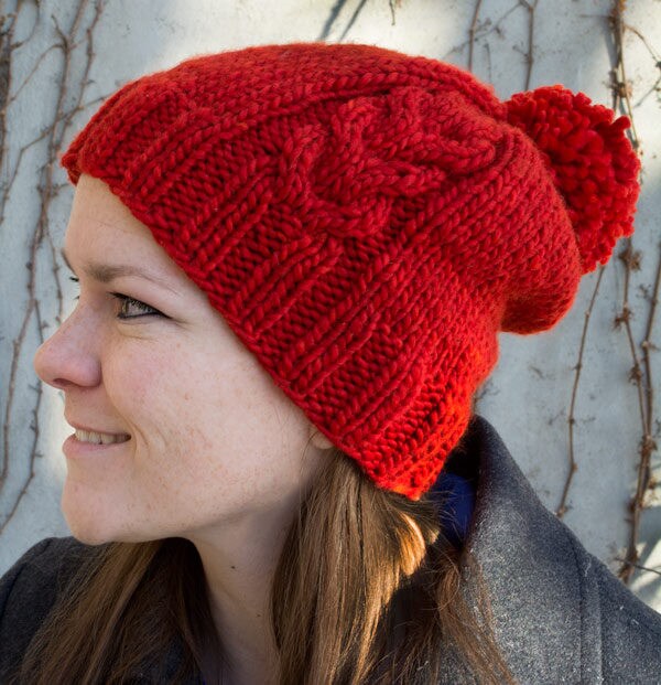 Above Zero Hat Knitting Pattern PDF - Etsy