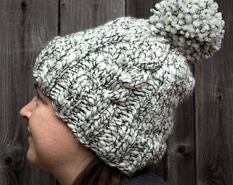 Sub Zero Hat Knitting Pattern - PDF