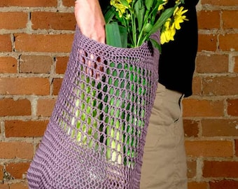 Crochet Market Bag Pattern - PDF