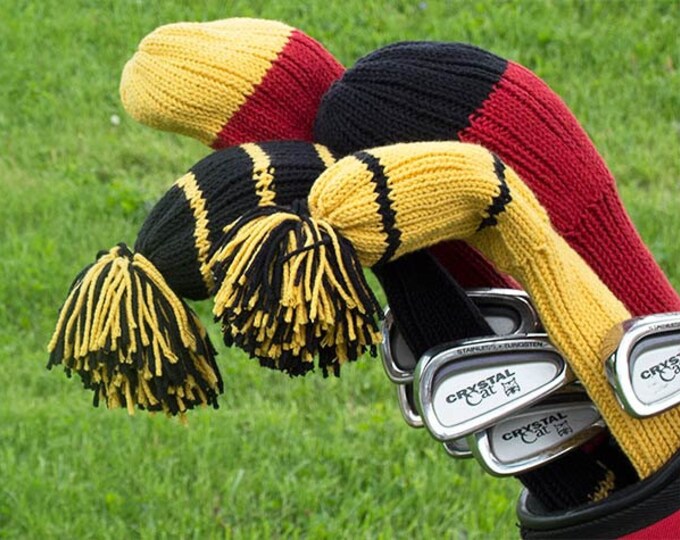 Golf Club Covers Knitting Pattern PDF Etsy