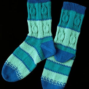 Biscayne Bay Socks Knitting Pattern PDF image 4