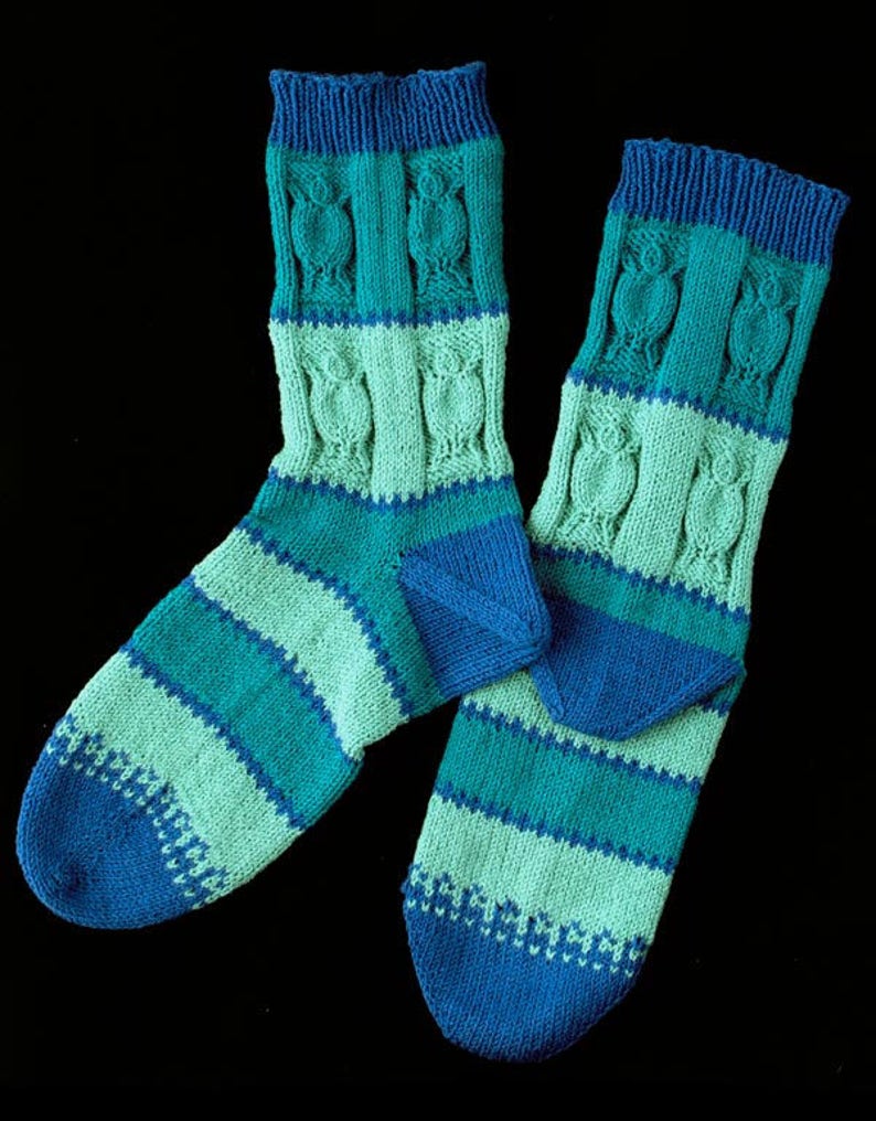 Biscayne Bay Socks Knitting Pattern PDF image 4