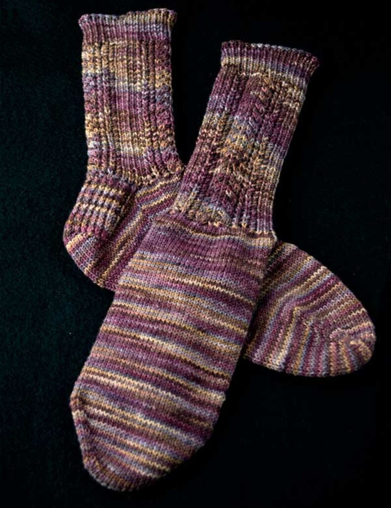 Zero Gravity Sock Knitting Pattern PDF Etsy