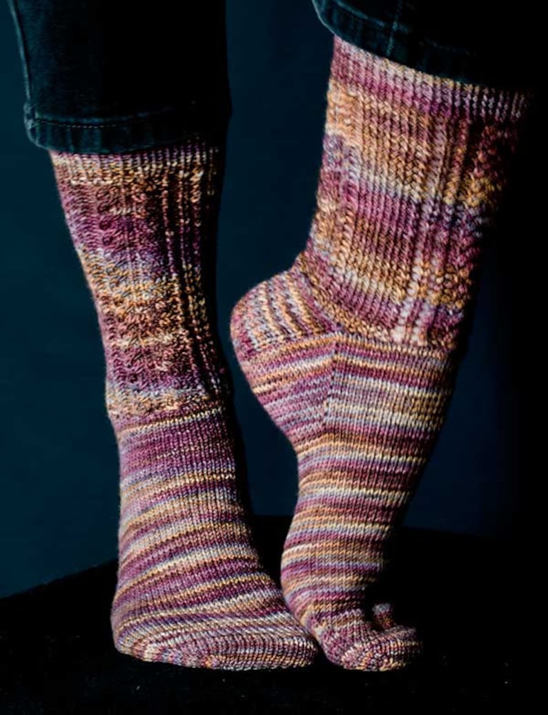 Zero Gravity Sock Knitting Pattern PDF Etsy