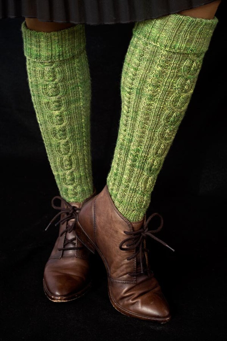 Strange Orbit Socks Knitting Pattern PDF image 1