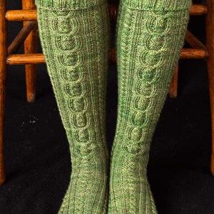 Strange Orbit Socks Knitting Pattern PDF image 3