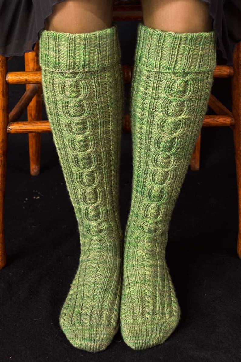 Strange Orbit Socks Knitting Pattern PDF image 3