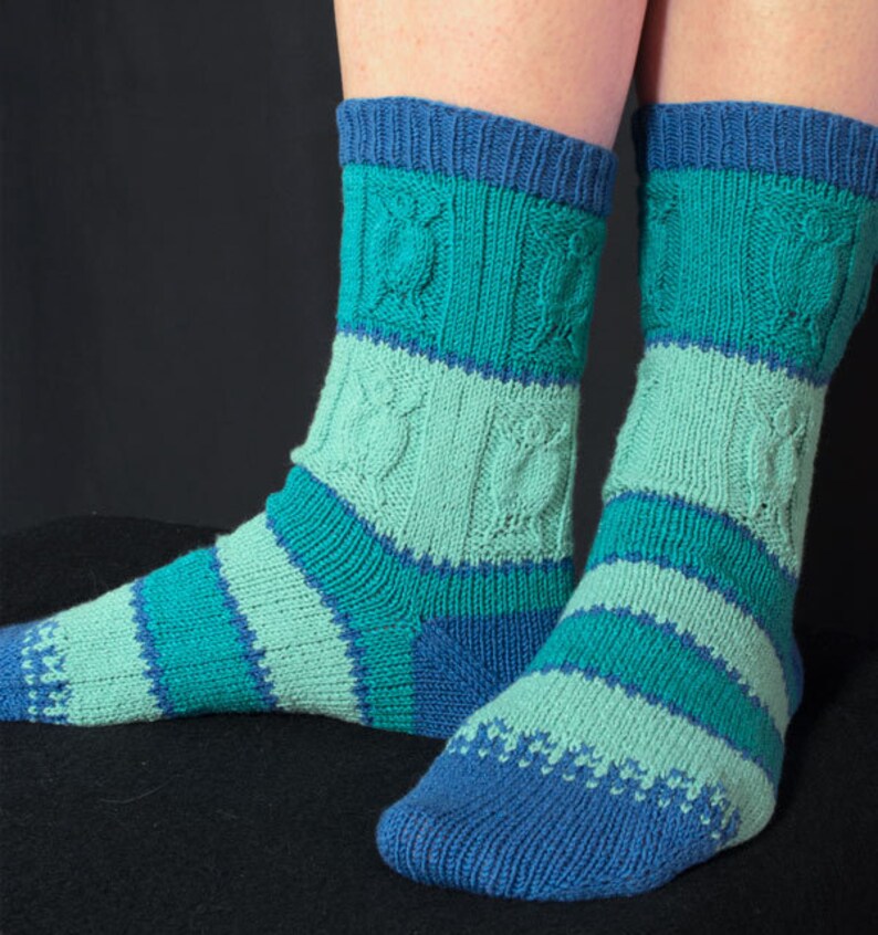 Biscayne Bay Socks Knitting Pattern PDF image 3