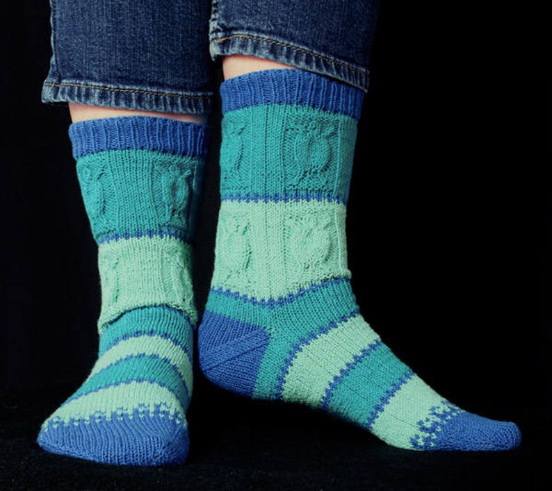 Biscayne Bay Socks Knitting Pattern PDF image 2