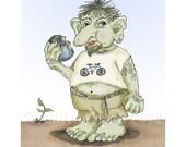 They call me Troll, Moon Gnawer Print