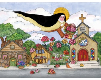 Saint Therese of Lisieux Print