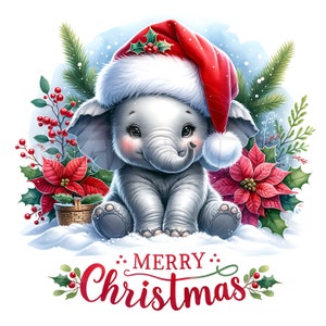 Frohe Weihnachten PNG Design | Einzigartige PNG Clipart & Print on Demand Vorlagen für T-Shirts