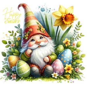 Happy Easter PNG, Easter Vibes Clipart, Easter PNG, Craft Clipart, DIY Easter Crafts, Digital Download