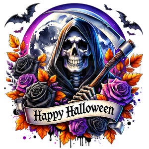 PNG de Halloween imprimible: acogedoras vibraciones otoñales, perfectas para sublimación: diseños de moda