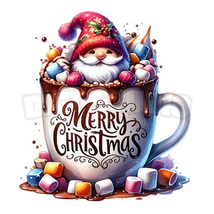 Charming Christmas PNG Clipart - Stylish Sublimation Designs for Your Holiday T-Shirts