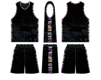 Plantilla de uniforme de baloncesto NBA Brooklyn Nets 2019 City Edition