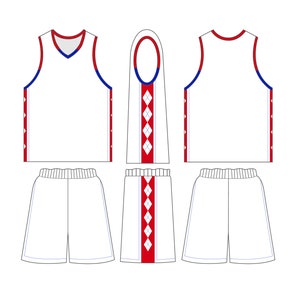 Custom Basketball Jersey, Basketball Jersey Vector, Adobe Template, Star Jersey Template, Jersey Blank, Editable Jersey, Jersey Design, UNC