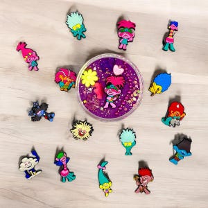 Trolls Playdough Jar, Sensory Kit Bin, Party Favor, Trolls Inspired, Birthday, Gift, Goodie, Handouts, Montessori, Activity, Learning, Child