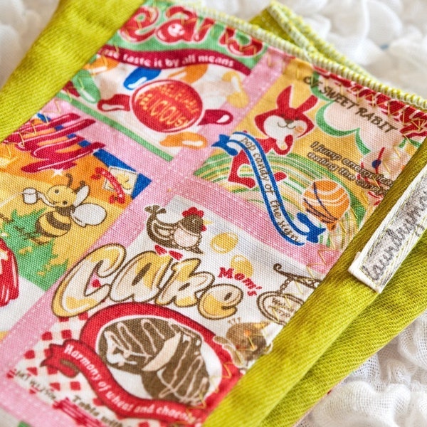 I want candy hand dyed chartreuse burp cloth LAST ONE