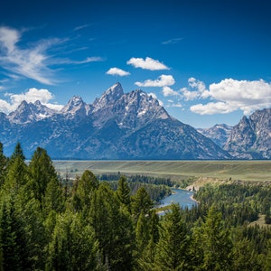 The Tetons and the Snake River, Grand Tetons National Park Wyoming