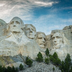 Mount Rushmore National Monument Black Hills South Dakota