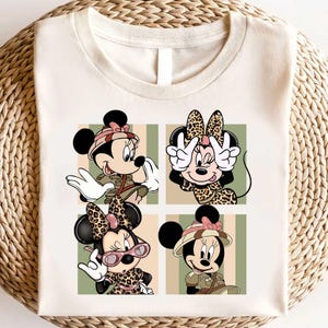 Animal Kingdom Minnie Mouse Safari Kids T-Shirt, Leopard Minnie Toddler Sweatshirt, Disney Safari Trip Shirt, Disney Family Vacation Shirts
