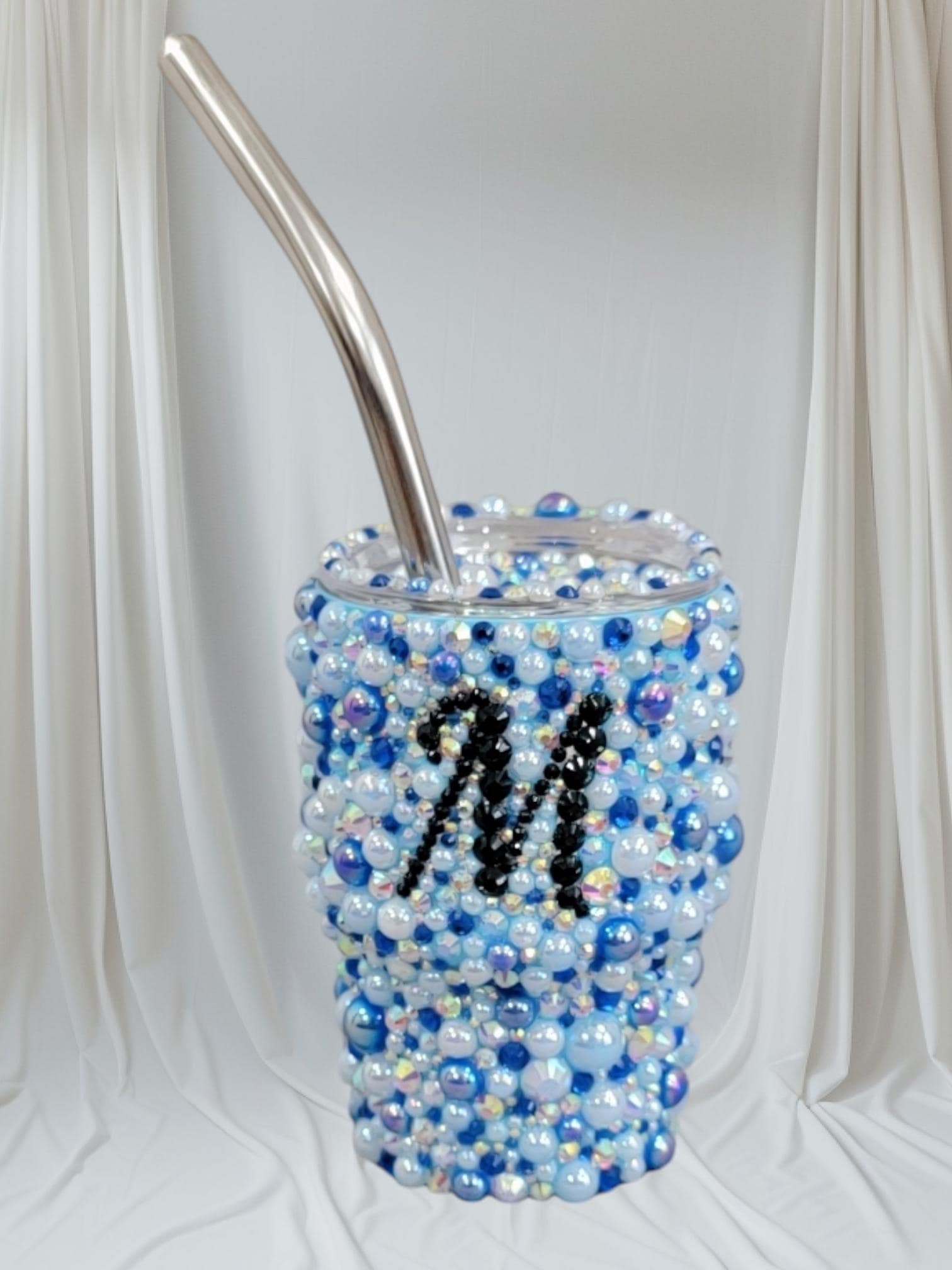 Personalized Rhinestone Mini 3oz Monogram Tumbler Shot Glass Birthday Gift, Bachelorette, Party Girl Gift