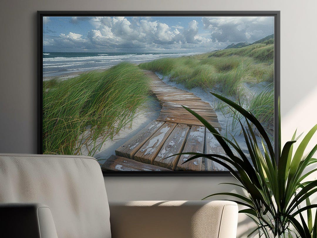 Beach Shoreline Coastal Wall Art VIII