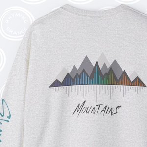 Stray Kids Mountains Sweatshirt, SKZ Soundwave Design Shirt, StrayKids Kpop BangChan Felix Changbin Hyunjin Han IN Seungmin LeeKnow Merch