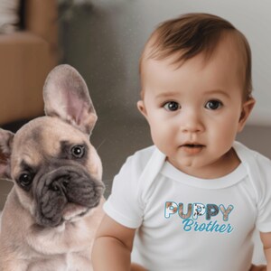 Body de bebé personalizado para perro, mono con letras peludas, regalo para baby shower, regalo para recién nacidos, regalo para futuras mamás.