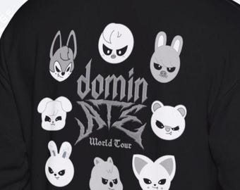 スキズ フーディー SKZOO 闇 EVIL dominATE パーカー Stray Kids - EVIL SKZOO Hood Zip-Up ['dominATE' World Tour
