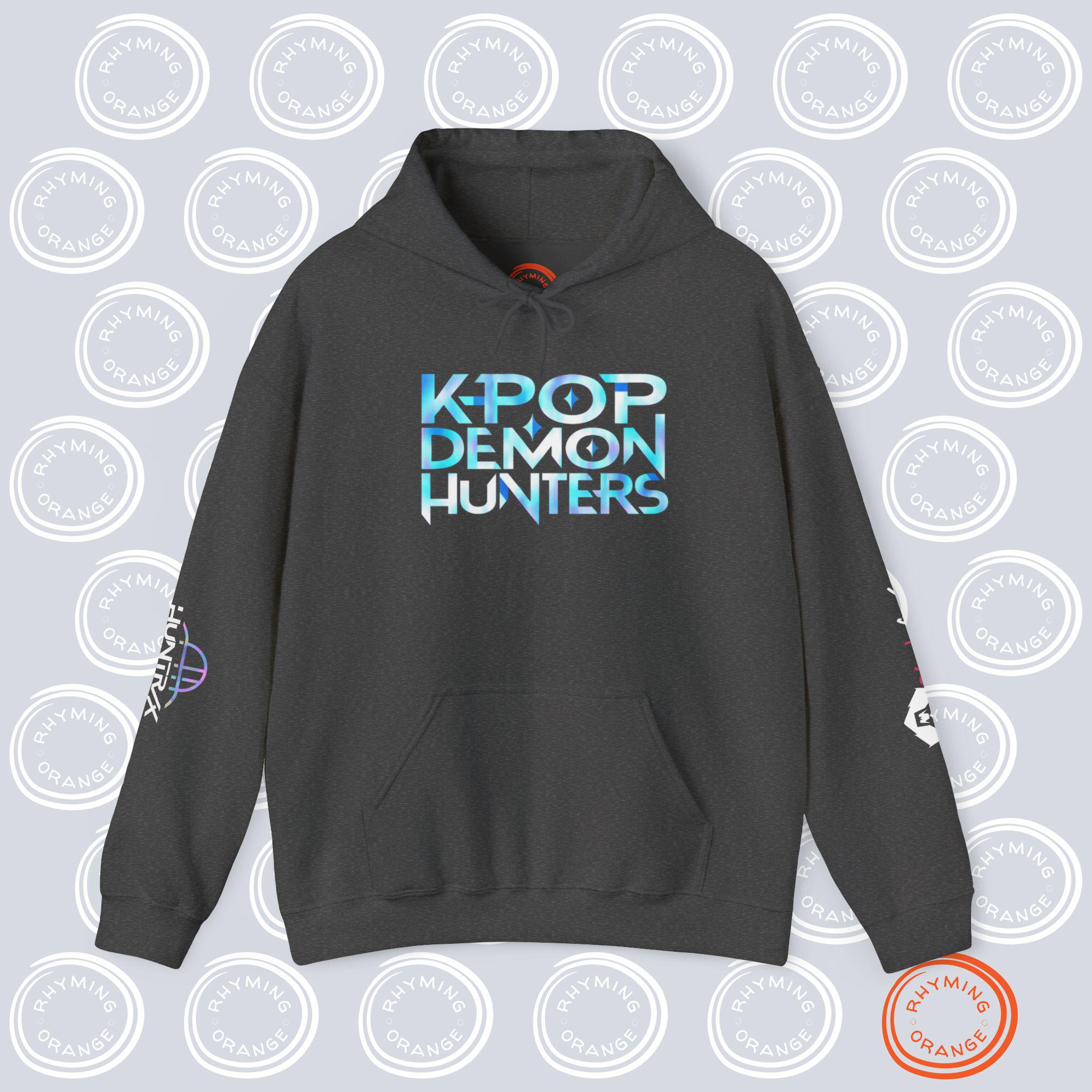 Sweat à Capuche Unisexe Kpop Demon Hunters - Impression Graphique, Coupe Oversize, Tailles XS à 4XL - 12