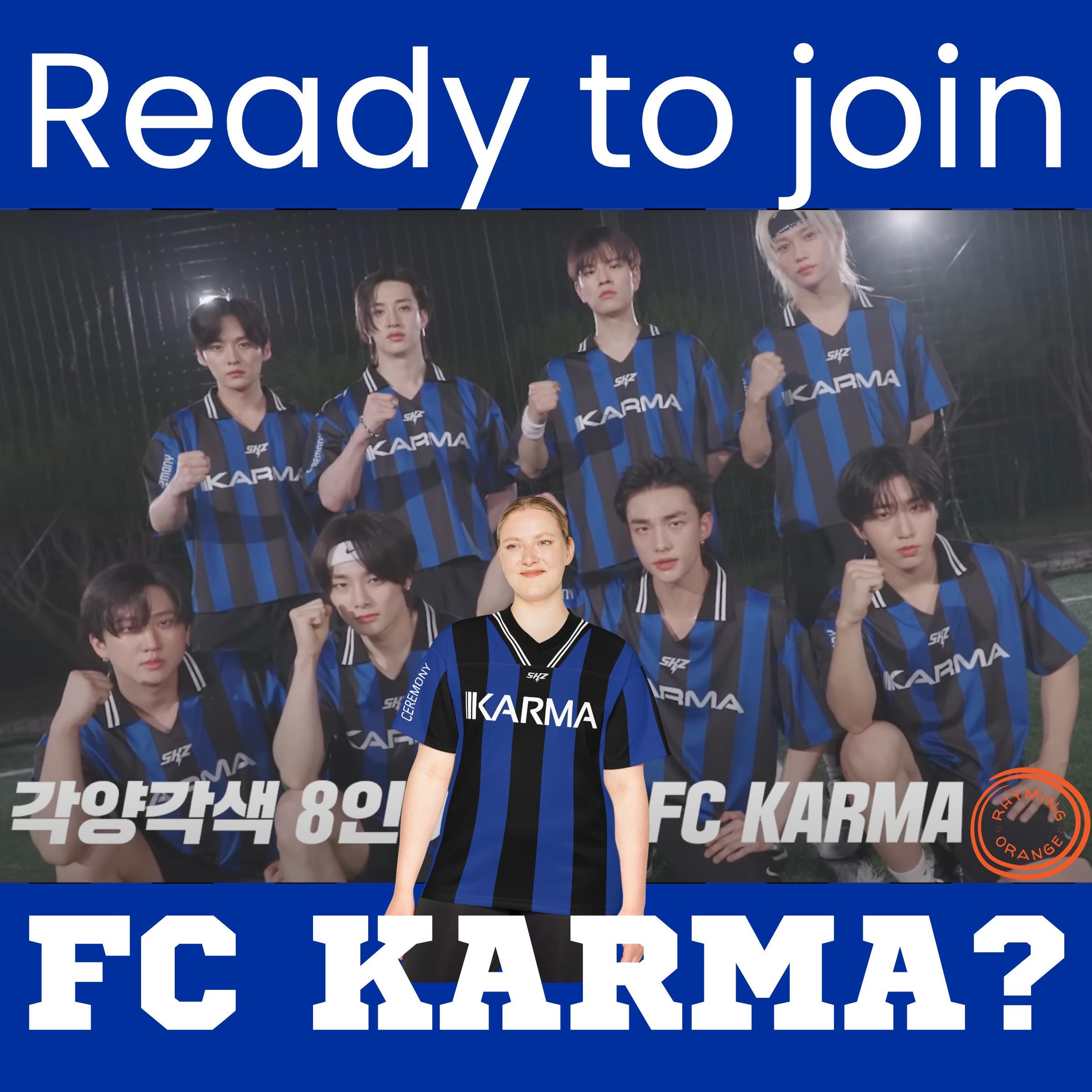 Stray Kids KARMA ユニセックス サッカージャージ、SKZ ツアー