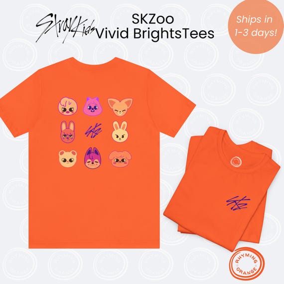 SKZOO Tシャツ T-SHIRT / BLACK【L】/ Stray Kids『Fan Connecting 2024 