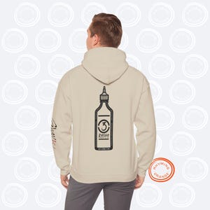 3Racha Lyrics Bottle Hoodie, Stray Kids &quot;Look Good & Tasty&quot; Unisex Hooded Sweatshirt, SKZ Kpop Merch, StrayKids Changbin Bangchan Han Jisung