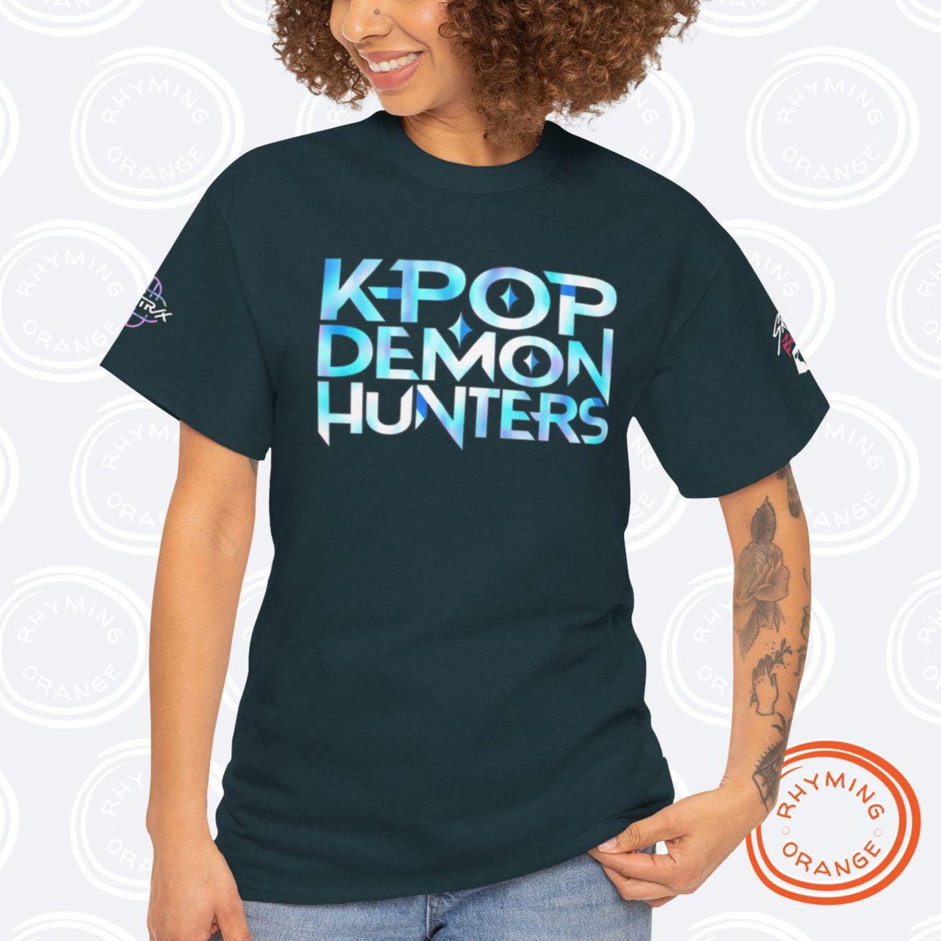 Netflix10周年　会場限定Tシャツ　デーモンハンターズ　ハントリックス Netflix10周年 会場限定Tシャツ デーモンハンターズ ハン